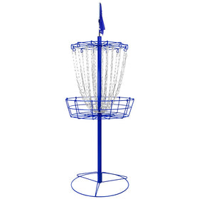 Remix Double Chain Basket portable design enables easy transport to practice sites