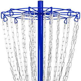 Remix Double Chain Basket in yard supports versatile training sessions
