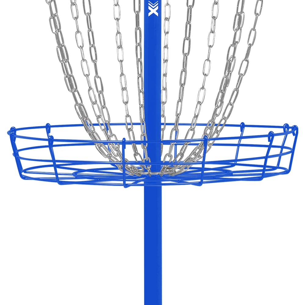 Remix basket royal blue in yard ready for versatile practice sessions