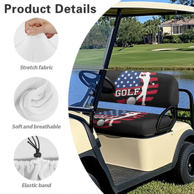 Renewold seat cover is easy to install with elastic edges.