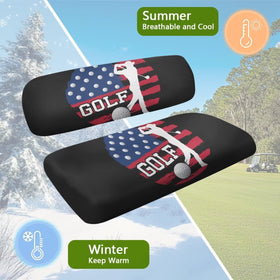 Renewold seat cover in soft, breathable fabric for comfort.