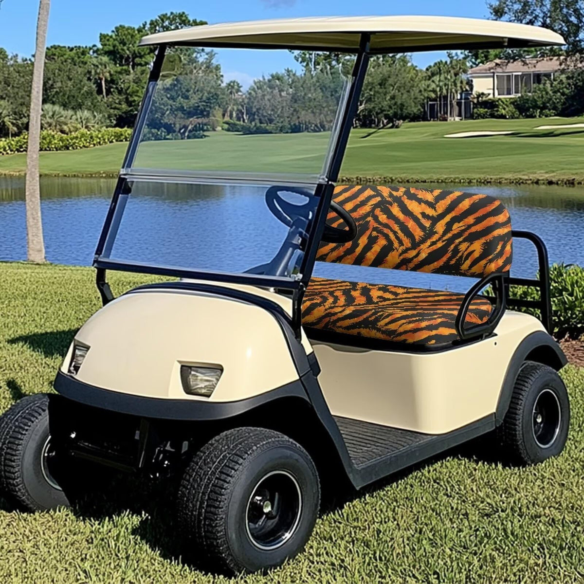 Renewold Tiger Print backrest cover adds style and protection