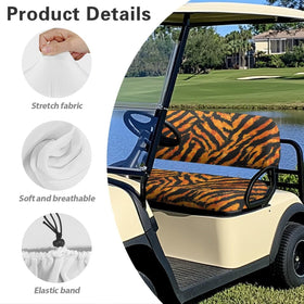 Renewold Tiger Print seat cover remains breathable in hot weather