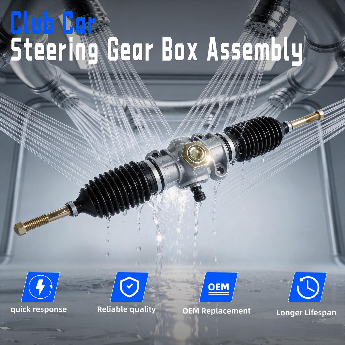 Replacement gear box 102288601 103679701 by Mixopoly, compatible and durable
