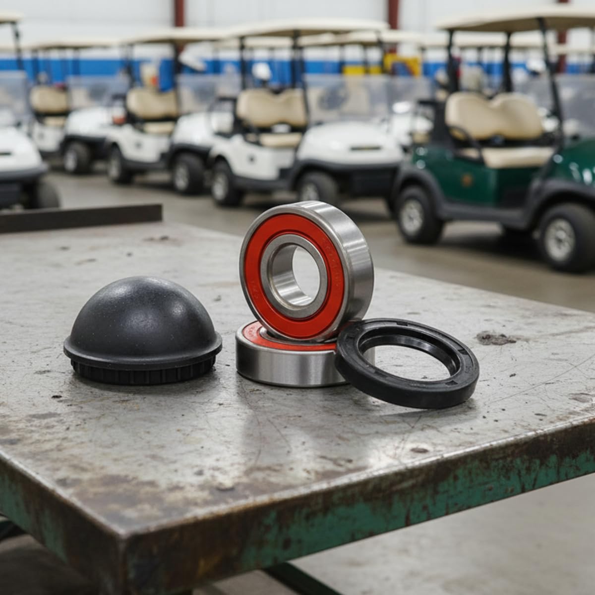 Oil seal component helps prevent dirt and moisture ingress in harsh conditions