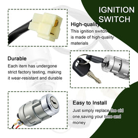 Repustor ignition switch with keys included, ready for quick replacement