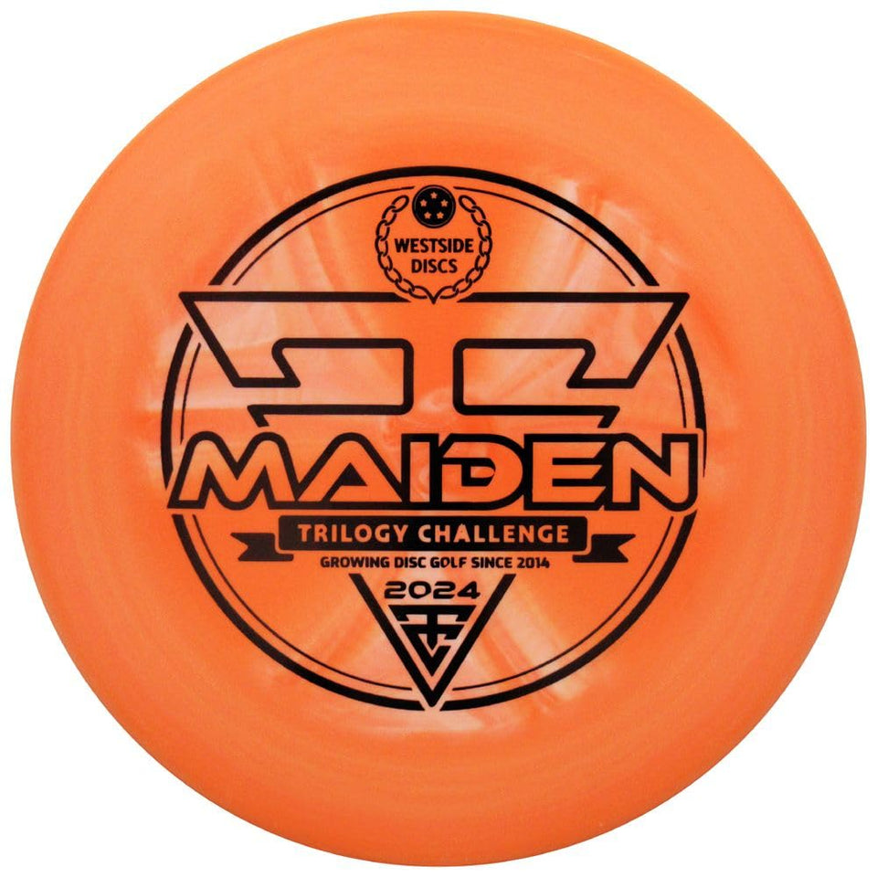 Revolution Maiden putter in Origio plastic for precise, stable approach shots.