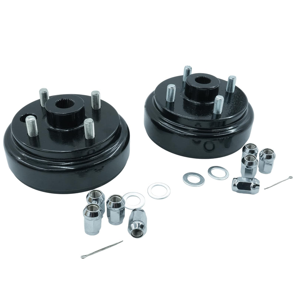 REVOTUNE EZGO brake drum hub with 1-inch hole and 30 teeth for precise alignment