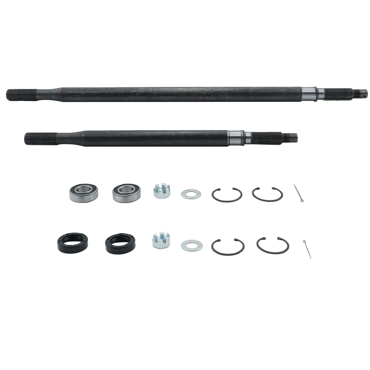 REVOTUNE rear axle shaft bearing seal kit for EZGO TXT Medalist, precise fit.