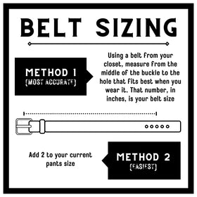 R.G. BULLCO locally sourced leather belt supports craftsmanship