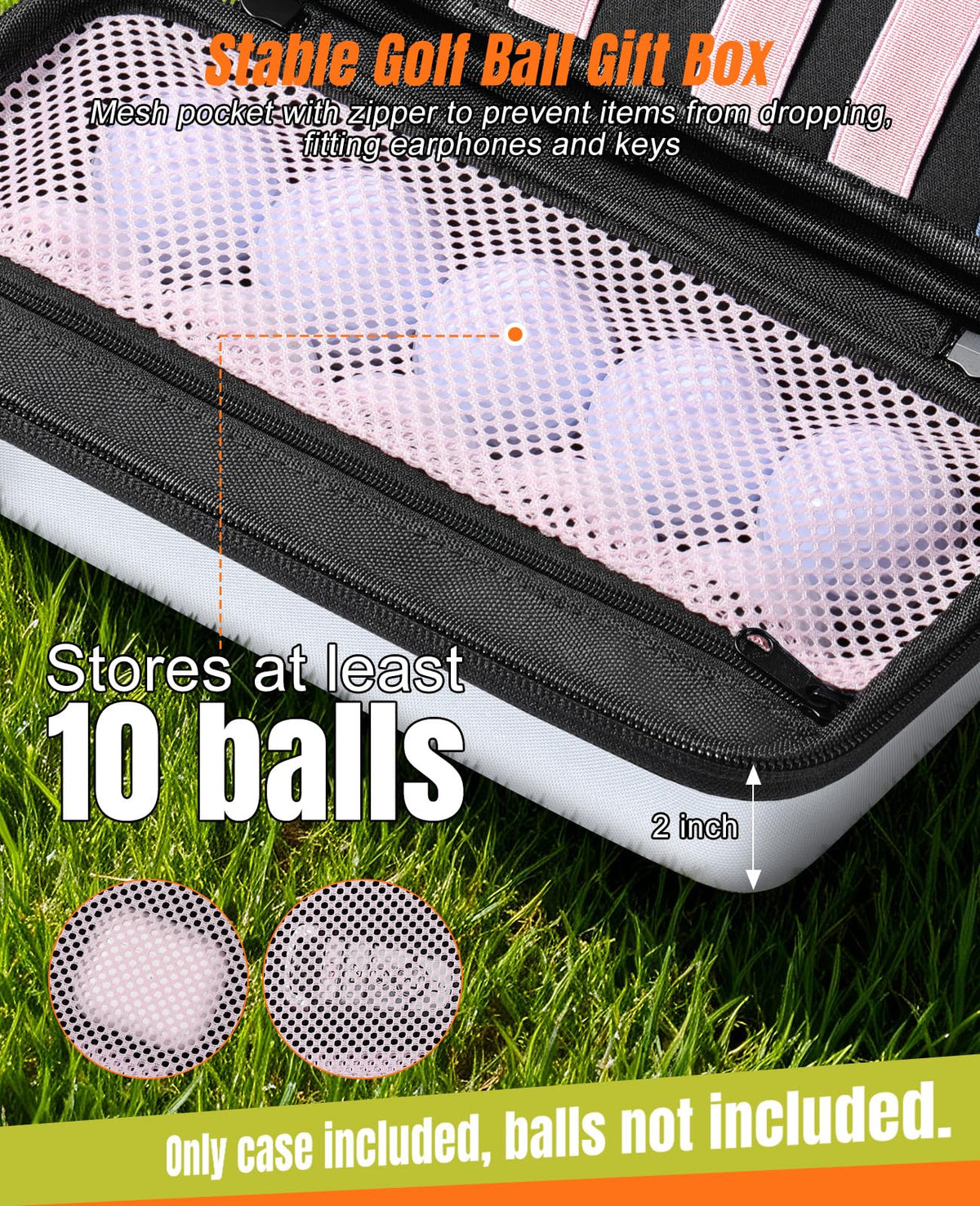 Rhino Valley lightweight design shown with compact dimensions for easy bag fit.