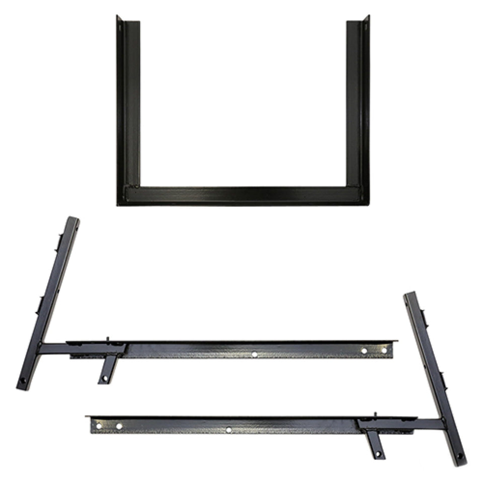RHOX Red Hawk BOX-116 mounting brackets secure the Yamaha Drive utility box with a solid fit.