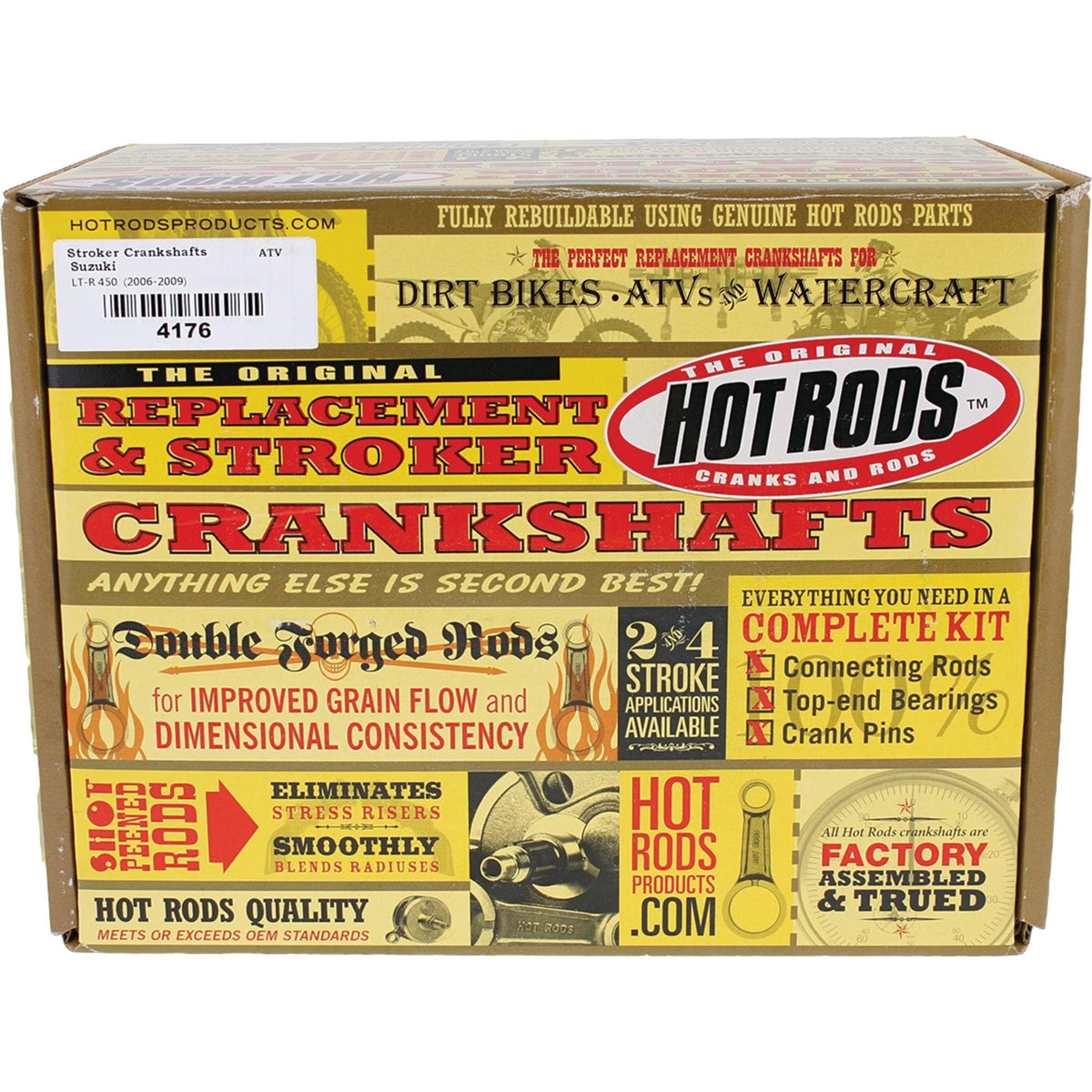 RHOX Red Hawk LIFT-500-B back label with OEM reference