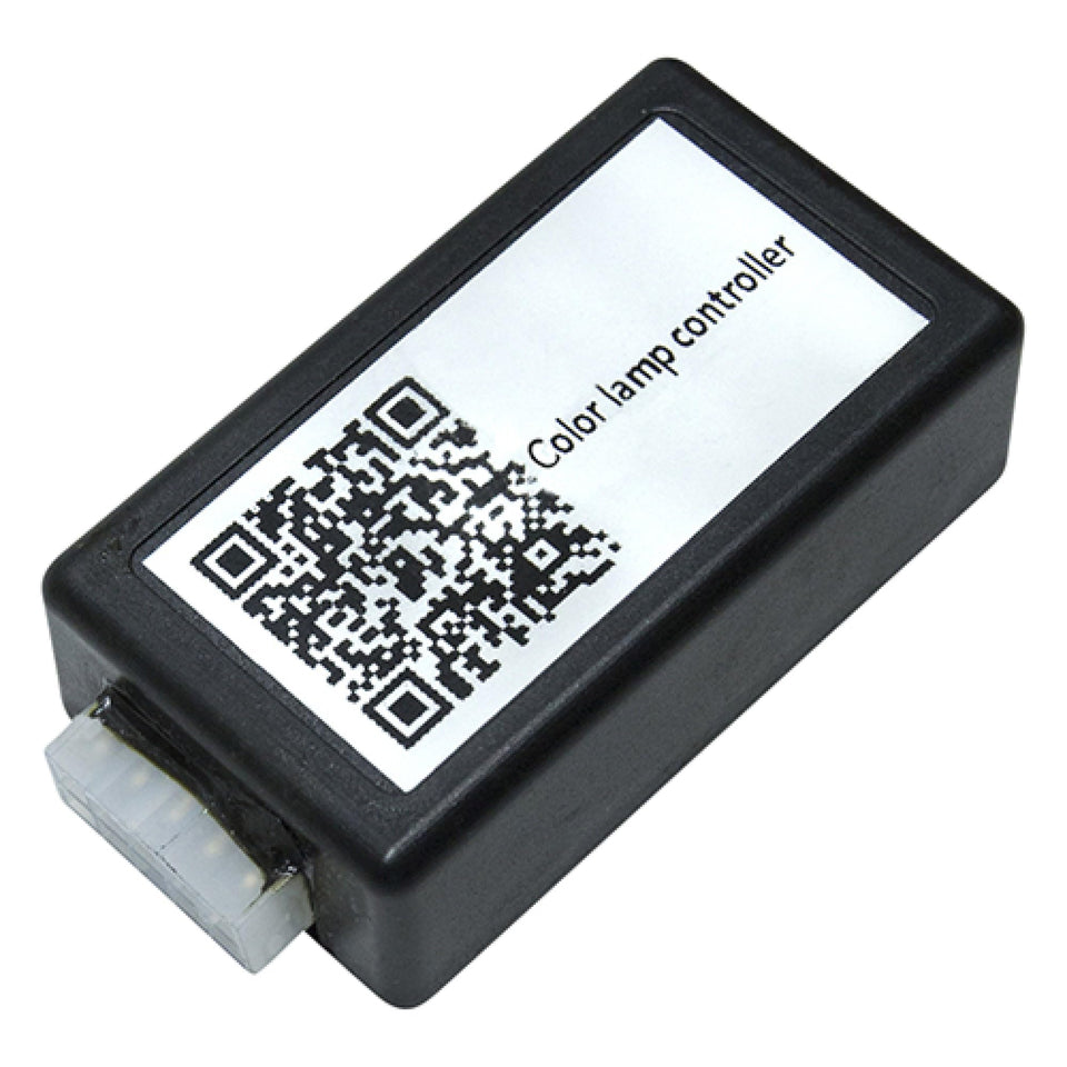 RHOX Red Hawk LGT-332 Bluetooth controller for golf carts with 10 ft range and LED color options.