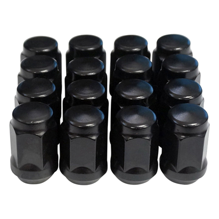 RHOX Red Hawk TIR-911S lug nuts flat black secure golf cart wheels.