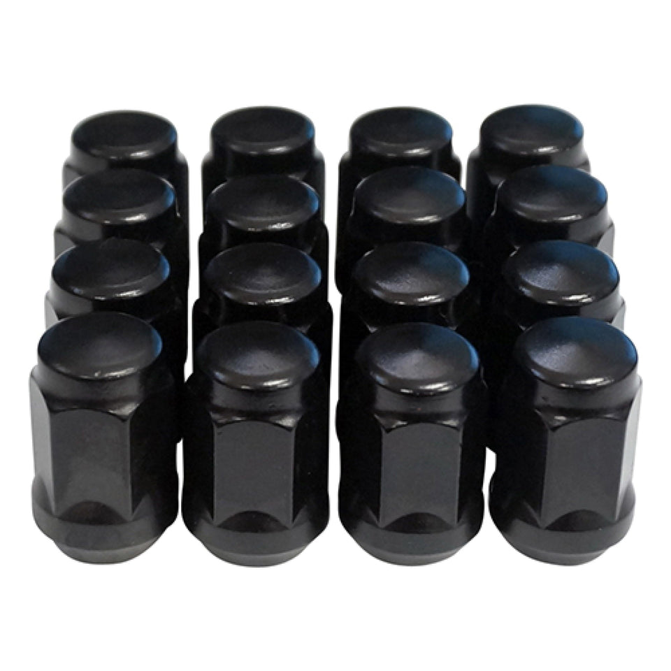 RHOX Red Hawk TIR-911S lug nuts flat black secure golf cart wheels.