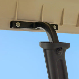 RHOX Red Hawk TOP-0110 rear brackets for Club Car Precedent—secure, durable fit.
