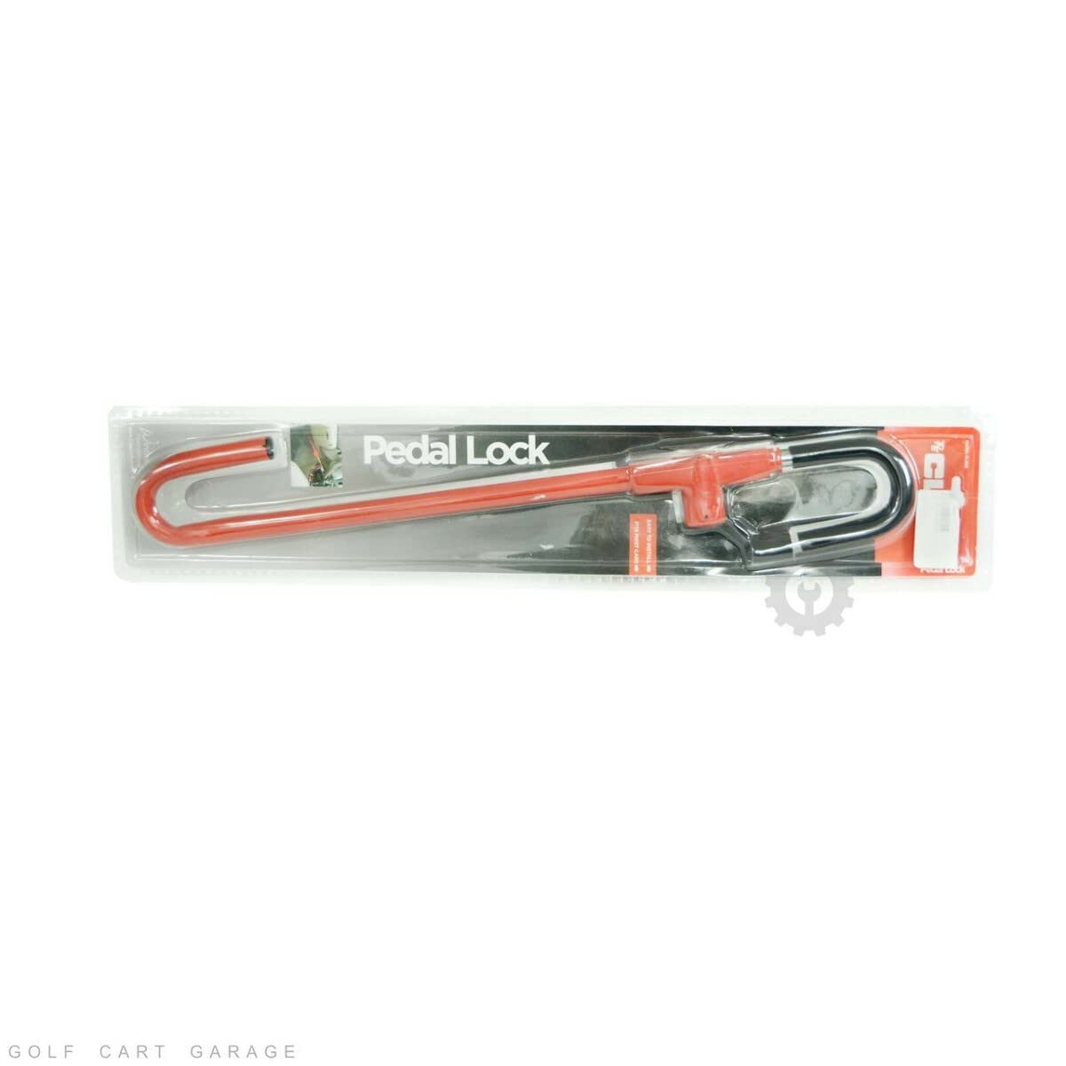 RHOX lock installed on wheel and pedal, delivering extra security.