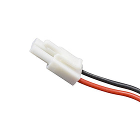 RHOX 12V power outlet delivering steady power for cart accessories.