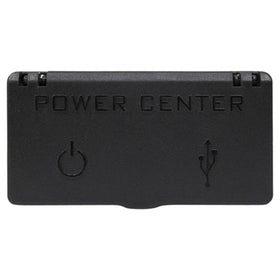 RHOX Red Hawk USB Bottom Port 2.1A for faster charging during rides.