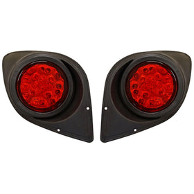 Rhox Red Hawk LGT-337 driver taillight installed on Yamaha Drive for improved rear visibility