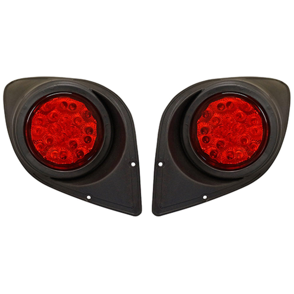 Rhox Red Hawk LGT-337 driver taillight installed on Yamaha Drive for improved rear visibility