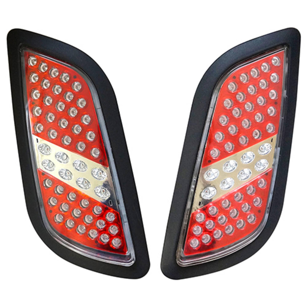RHOX Red Hawk LGT-342L taillight for EZ-GO RXV enhances rear visibility.