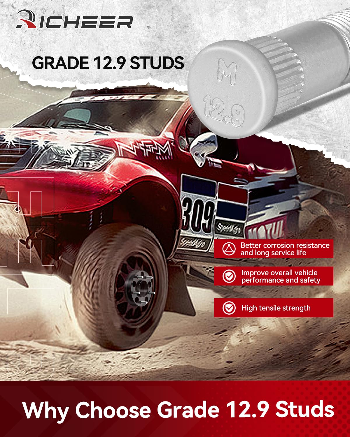 Richeer CNC precision spacers ensure tight tolerances and consistent fit.