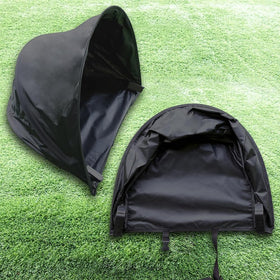 Ride On To Go rain cover features no-zip quick-on design for fast protection