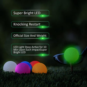 Surlyn cover and aerodynamic dimples deliver true flight feel even at night