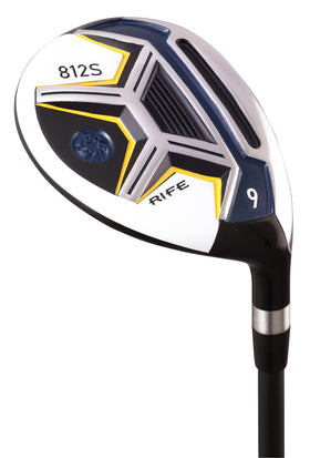 Rife 812s Offset 9 Wood lightweight DYNA FLO graphite shaft.