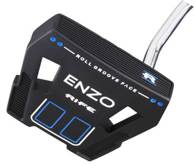 Rife ENZO putter 38-inch length showing stable alignment and address