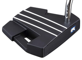 Rife ENZO putter offset shaft provides smooth flow through stroke