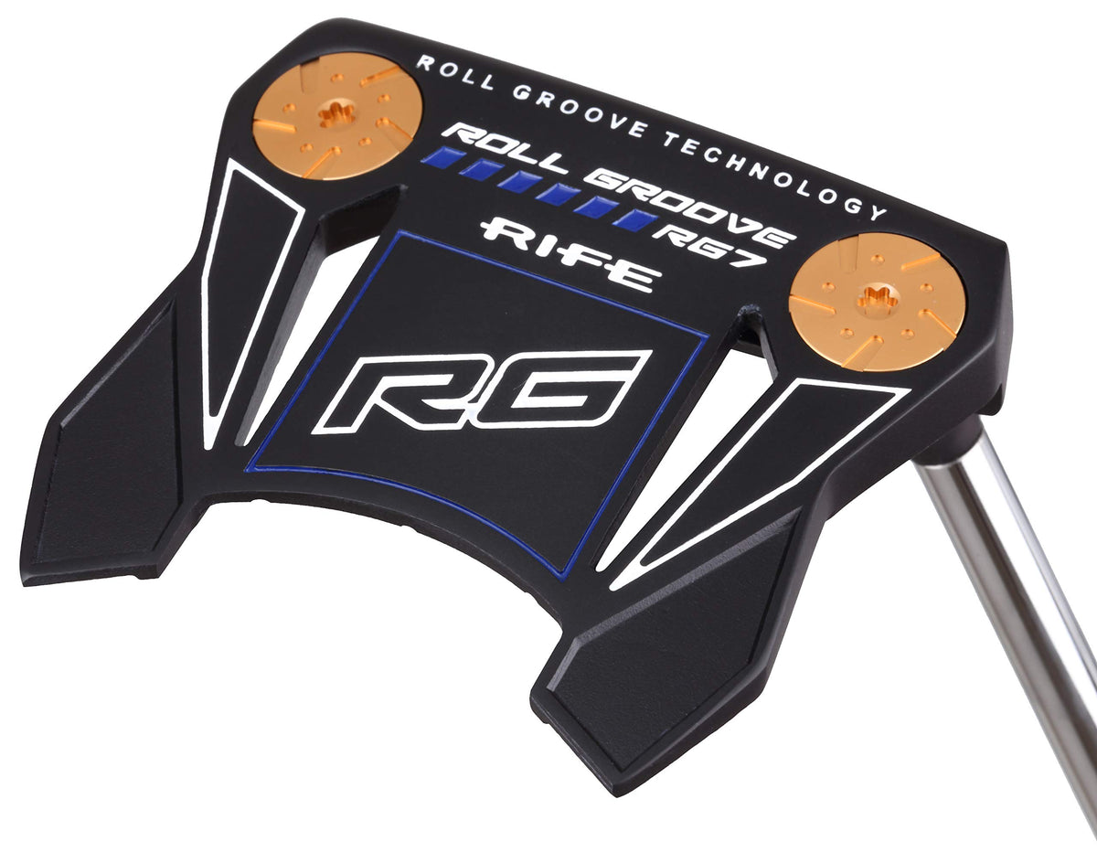 Rife Golf RG7 dual sole weights enhance putting balance