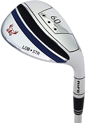 Rife wedge with extra-large club face aids delicate greenside control