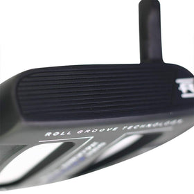 Rife Golf midsize pistol grip improves control and comfort during strokes.