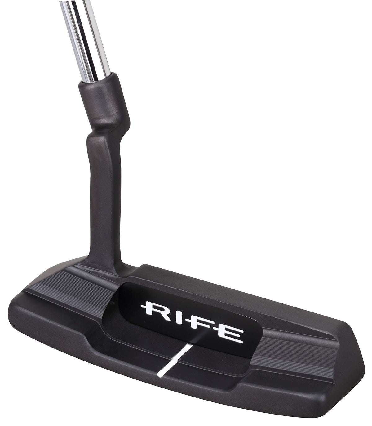 Rife Golf RG1 black PVD finish reduces glare on greens