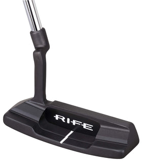 Rife Golf RG1 black PVD finish reduces glare on greens