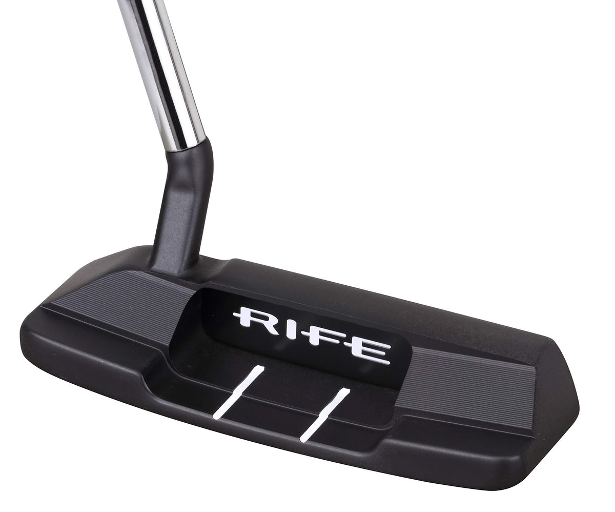 Rife RG2 Roll Groove face delivers consistent roll and on-line alignment.