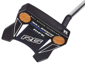 Rife RG7 exotic mallet face with precision milled lines for consistent roll.