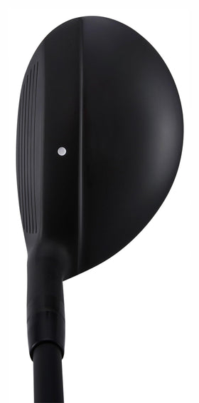 Rife RX7 Senior Hybrid Iron #5 profile, standard graphite flex for easy handling.
