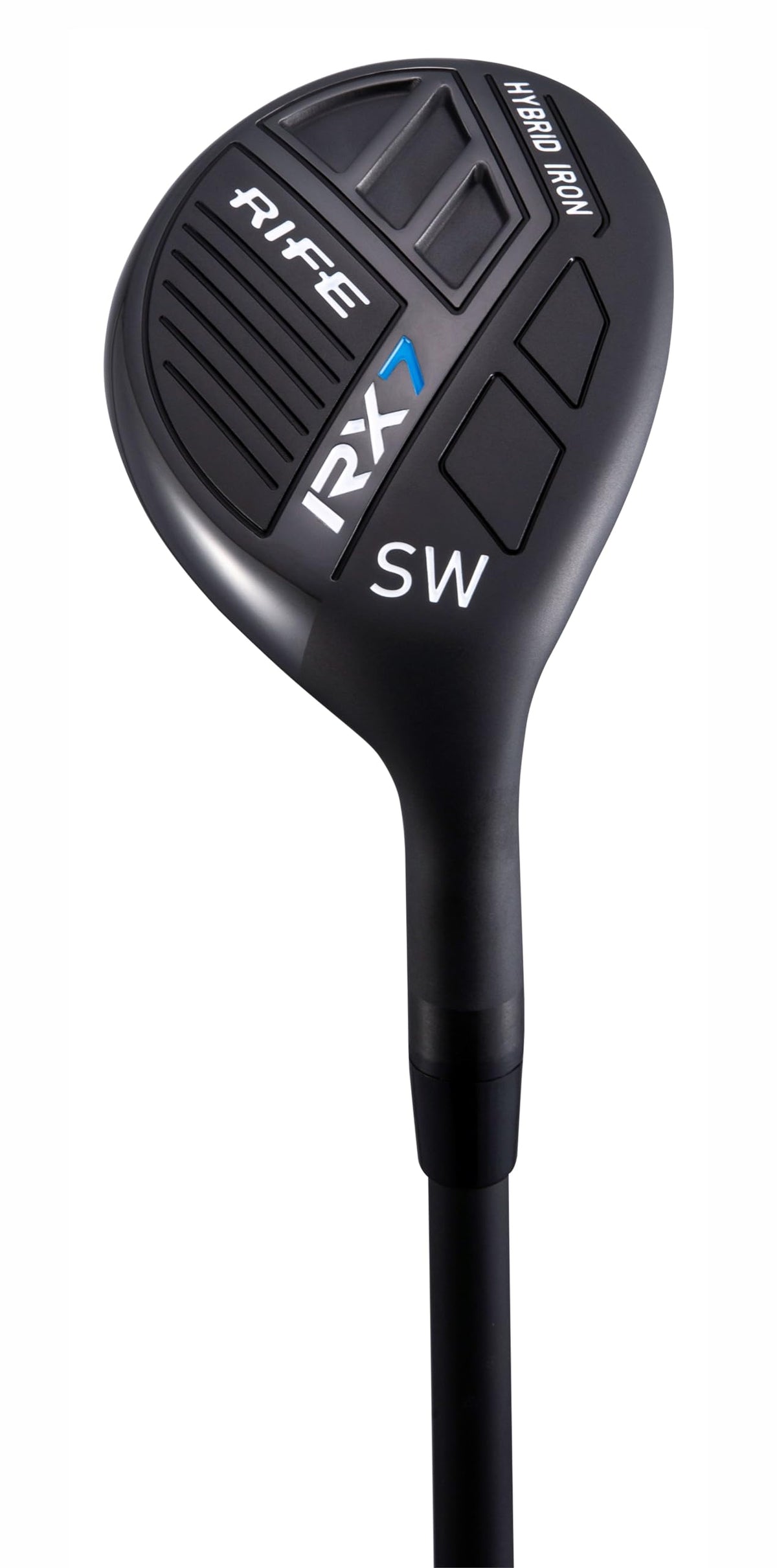 Rife RX7 Senior Graphite Hybrid Iron head for precise contact and control