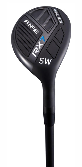 Rife RX7 Senior Graphite Hybrid Iron head for precise contact and control