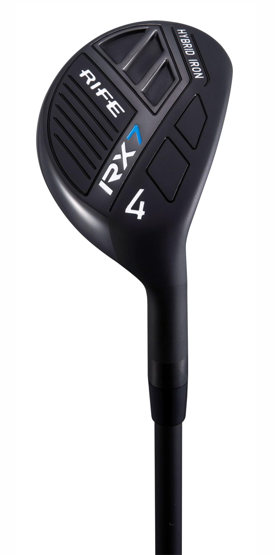 Rife RX7 Senior 4 hybrid head close-up for precise contact.