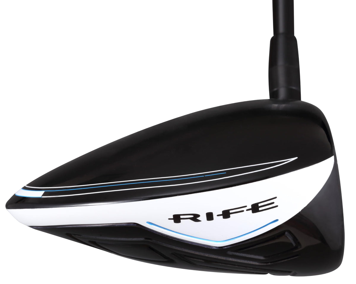 Rife Offset RX7 with headcover included shows ready-to-play setup and protection