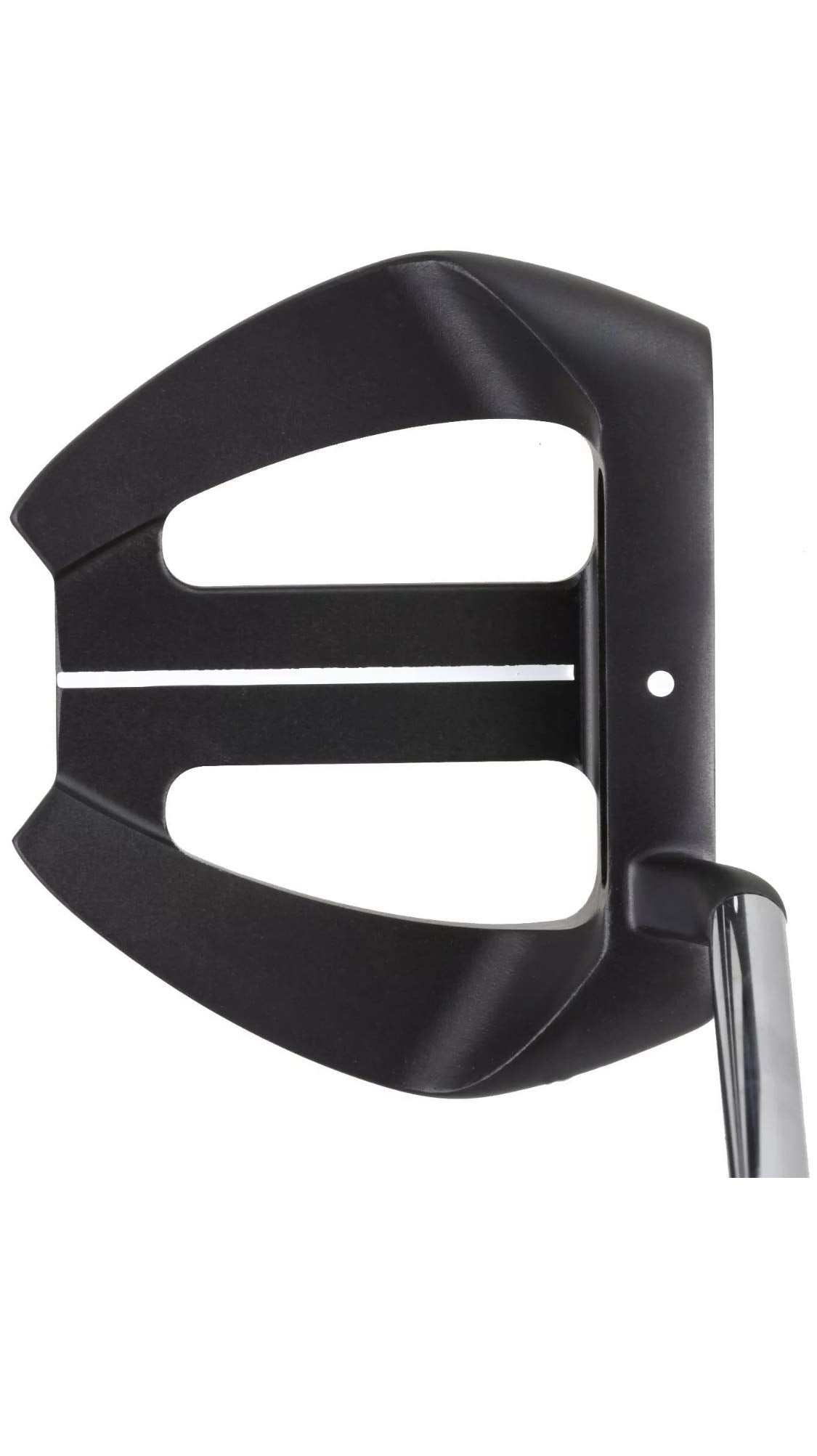 Rife RG5 black PVD head finish reduces glare during setup