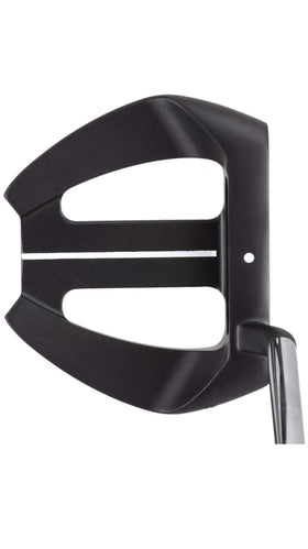 Rife RG5 black PVD head finish reduces glare during setup