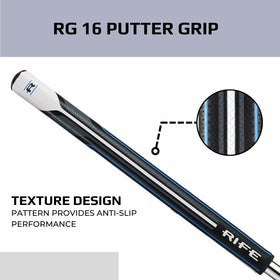 Rife RG16 1.25-inch width promotes a stable, confident grip