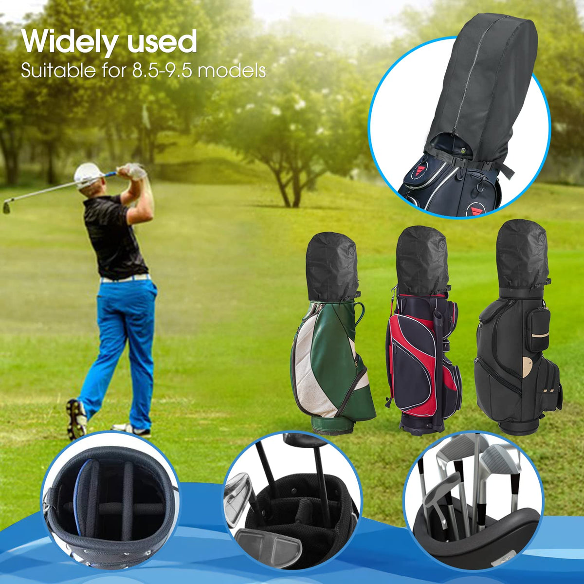 Rilime adjustable buckle keeps the top sealed against wind and rain