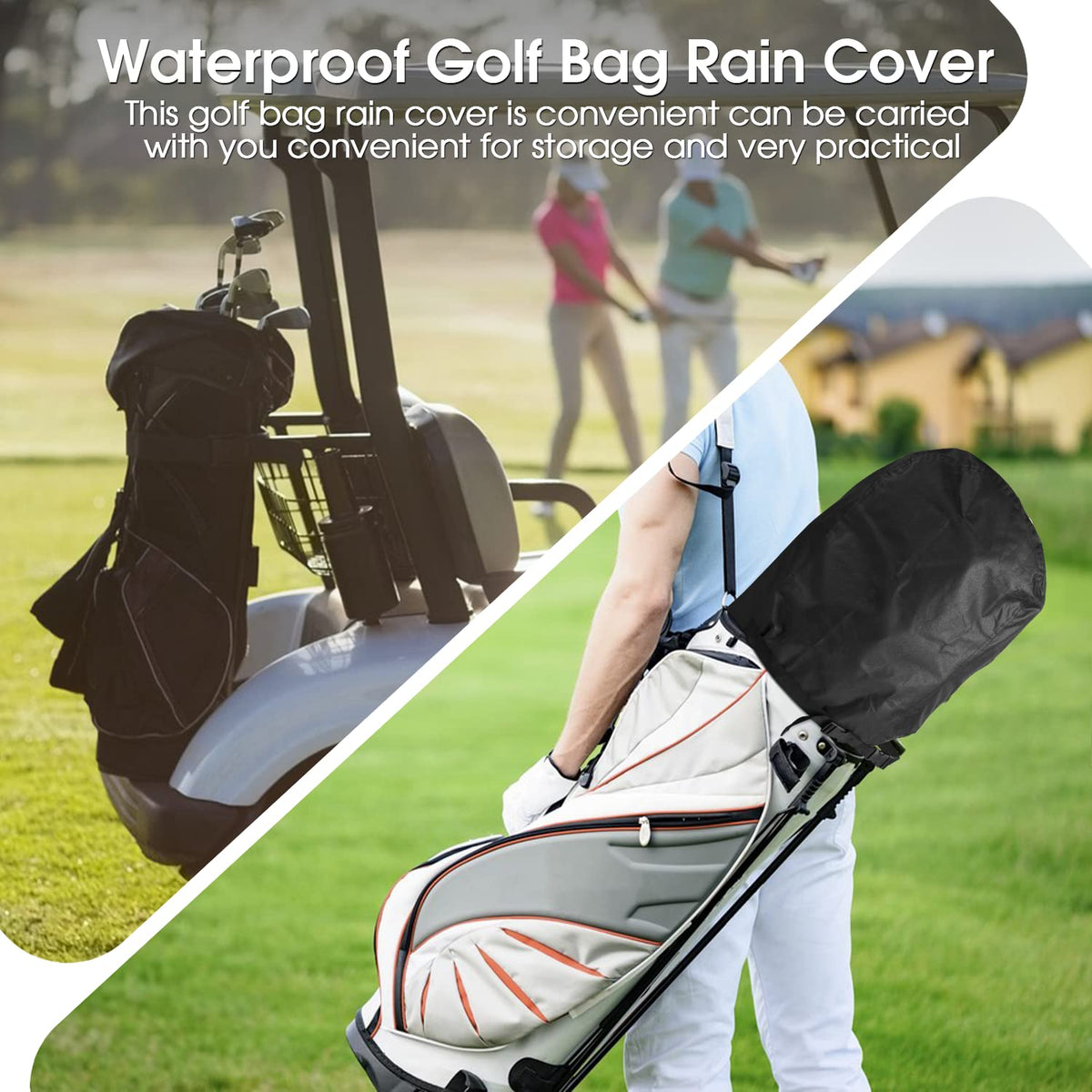 Rilime foldable cover stores compactly between rounds